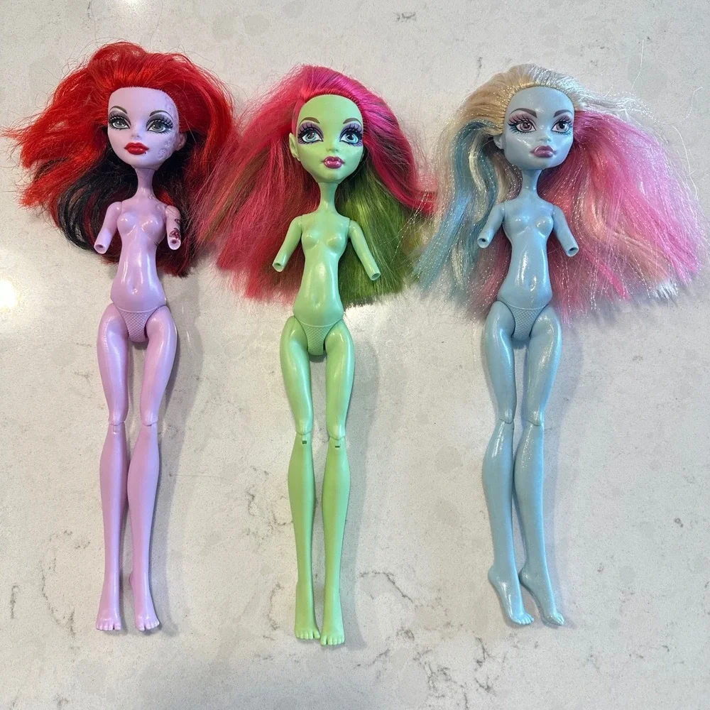 Lot Monster High G1 CAM Lot Vampire Gargoyle‎ Venus McFlytrap OOAK Custom Parts